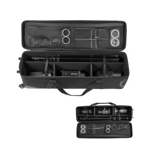Studio Equipment Trolley Case, 51.57 x 14.37 x 14.96 in / 131 x 36.5 x 38 cm, Rolling Camera Bag