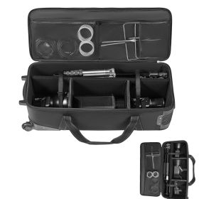 Studio Equipment Trolley Case, 46.46 x 14.57 x 11.81 in / 118 x 37 x 30 cm, Rolling Camera Bag